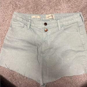 Universal Thread Green Jean Shorts Casual Wear